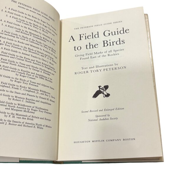 Vintage A Field Guide To The Birds By Roger Tory Peterson - Picture 5 of 6